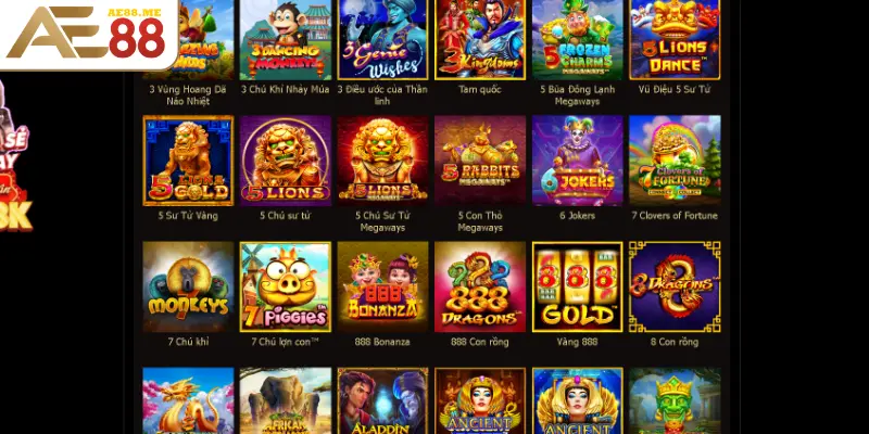 Nổ Hũ AE88 - Thưởng Nạp Lại Lên Đến 1% Cực Khủng 2 PP slot cung cấp nhiều trò chơi hot