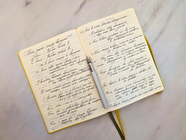 On the Small Daily Habit of Sitting Down to Write Three Sentences